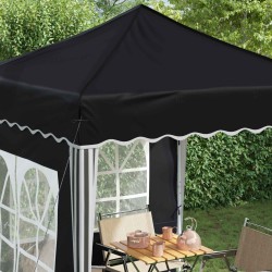 Tente de fête pop-up 195 x 195 x 245 cm Anthracite Tissu Oxford 646933646933
