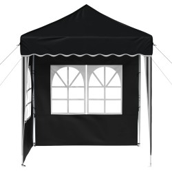 Tente de fête pop-up 195 x 195 x 245 cm Anthracite Tissu Oxford 646933646933