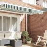 Remplacement de lambrequin Vert et blanc 2,5 m Polyester 646937646937