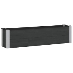 Jardinière surélevée Noir 150 x 30 x 36 cm 646957646957