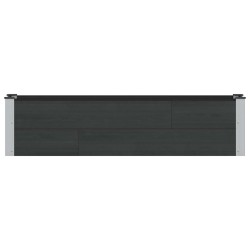 Jardinière surélevée Noir 150 x 30 x 36 cm 646957646957