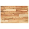 Dessus de table rectangulaire 60x50x2 cm bois massif d'acacia 646974646974