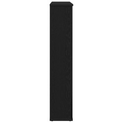 Habillage de cheminée en chêne noir 100 x 20 x 100 cm bois d'ingénierie 646982646982