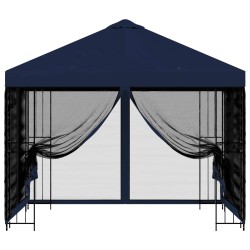 Abri de jardin avec parois 3 x 3 m Bleu Polyester et Acier 647002647002