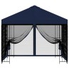 Abri de jardin avec parois 3 x 3 m Bleu Polyester et Acier 647002647002