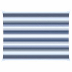 Voile d'ombre Bleu et Blanc 8 x 6 m 100 % polyester Oxford 647009647009