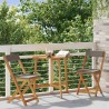 Chaises de bistrot d'extérieur 2 pcs Gris foncé 40 x 53 x 80 cm 647011647011