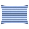 Voile d'ombre Bleu et Blanc 3,5 x 4,5 m HDPE 647026647026
