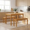 Banc de salle à manger 95 x 32 x 45 cm Bois de chêne massif 647035647035