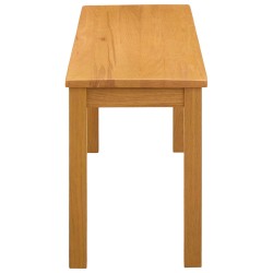 Banc de salle à manger 95 x 32 x 45 cm Bois de chêne massif 647035647035