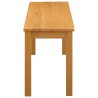 Banc de salle à manger 95 x 32 x 45 cm Bois de chêne massif 647035647035