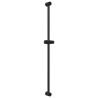 Support de Douche Noir 101 cm Acier inoxydable 647036647036
