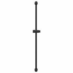 Support de Douche Noir 101 cm Acier inoxydable 647036647036