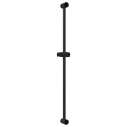 Support de Douche Noir 101 cm Acier inoxydable 647036647036