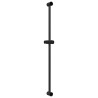 Support de Douche Noir 101 cm Acier inoxydable 647036647036