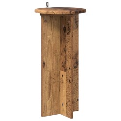 Support de Plante 2 pcs Bois ancien 29,5 x 29,5 x 60 cm 647038647038