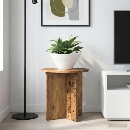 Support de Plante 2 pcs Bois ancien 40 x 40 x 40 cm 647039647039