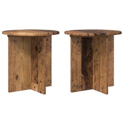 Support de Plante 2 pcs Bois ancien 40 x 40 x 40 cm 647039647039