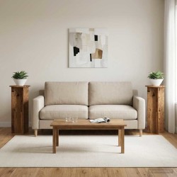 Support de Plante 2 pcs Bois ancien Ø40 x 100 cm 647040647040