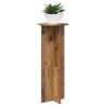 Support de Plante 2 pcs Bois ancien Ø40 x 100 cm 647040647040