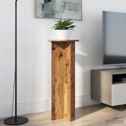 Support de Plante 2 pcs Bois ancien Ø40 x 100 cm 647040647040
