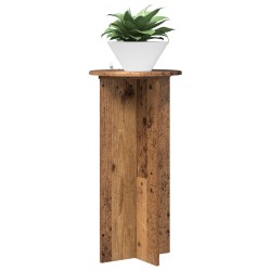 Support de Plante 2 pcs Bois ancien 40 x 40 x 80 cm 647043647043
