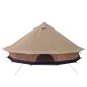 Tente familiale Marron 12-Personnes Polycoton 647045647045