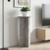 Support de Plante 2 pcs Gris béton 40 x 40 x 80 cm 647046647046