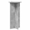 Support de Plante 2 pcs Gris béton 40 x 40 x 80 cm 647046647046