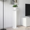 Support de Plante Blanc 25 x 25,5 x 100,5 cm Bois d’ingénierie 647058647058
