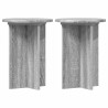 Support de Plante 2 pcs Sonoma gris Ø29,5 x 40 cm 647059647059