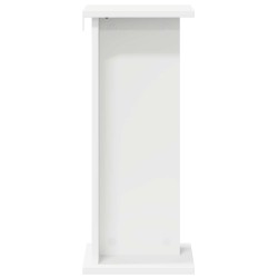 Support de Plante Blanc 25 x 25,5 x 60,5 cm Bois d’ingénierie 647061647061
