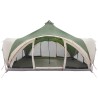 Tente Tipi avec toit Vert 18-Personnes Polyester et Acier 647063647063