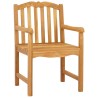Chaise en rose sculptée à la main 2 pcs Naturel 647093647093