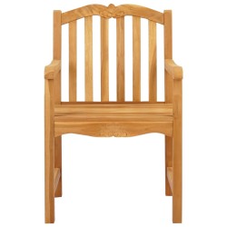 Chaise en rose sculptée à la main 2 pcs Naturel 647093647093