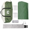 Tarp de camping résistant à l'eau Vert 690 x 580 x 255 cm 647101647101