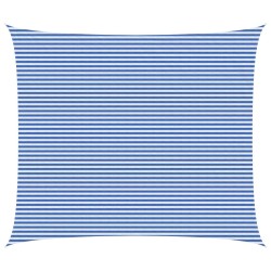 Voile d'ombre Bleu et Blanc 6 x 8 m HDPE 647110647110