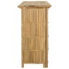 Table de bar extérieure Naturel 115 x 55 x 105 cm Bambou 647114647114