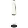 Parasol de jardin avec lumières LED et base 300 x 300 cm 647119647119