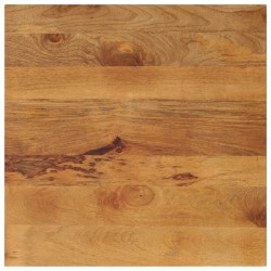Dessus de table 80x80x2,5 cm carré bois massif de manguier 647124647124