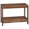 Table d'appoint de salle de bain Naturel 60 x 30 x 45 cm 647126647126
