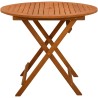 Table de jardin pliante Marron Ø 90 x 75 cm 647128647128