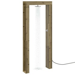 Douche d'extérieur 226 cm Naturel 647146647146