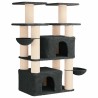 Arbre à chat avec poteaux à griffer en sisal 2 pc Gris foncé 647150647150