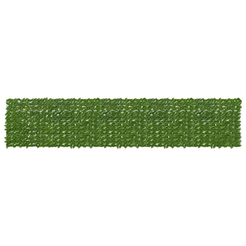 Écran de balcon avec feuilles Vert et jaune 500 x 100 cm 647158647158