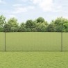 Clôture en fil soudé avec poteaux 50 x 1,4 m Gris Maille 647176647176