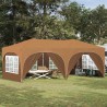 Tente de fête pop-up 575 x 288 x 245 cm Beige Tissu Oxford 647226647226
