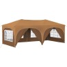 Tente de fête pop-up 575 x 288 x 245 cm Beige Tissu Oxford 647226647226