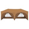 Tente de fête pop-up 575 x 288 x 245 cm Beige Tissu Oxford 647226647226