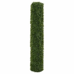 Clôture Artificielle Vert clair 1,5 x 3 m PVC et Acier 647232647232